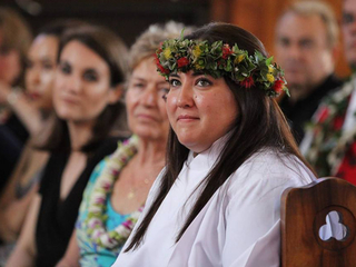 Jazzy Bostock at her ordination